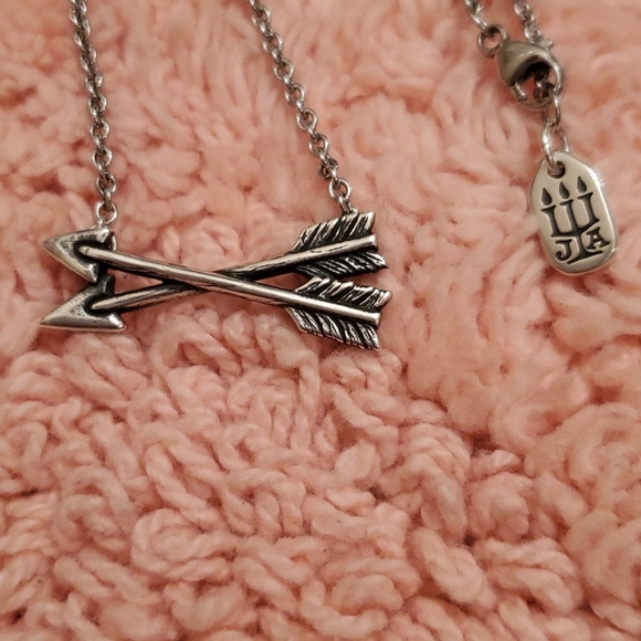 James Avery Crossed Paths Friendship Necklace - Picture 2 of 3